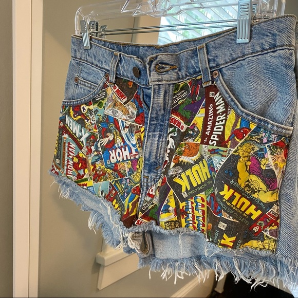 Shorts | Levis Marvel Shorts | Poshmark